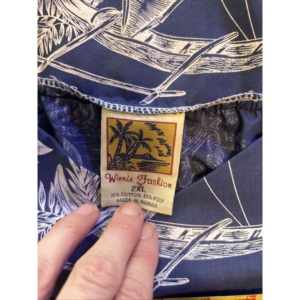 Vintage Winnie Fashion 2XL Hawwian Dress - Picture 7 of 8